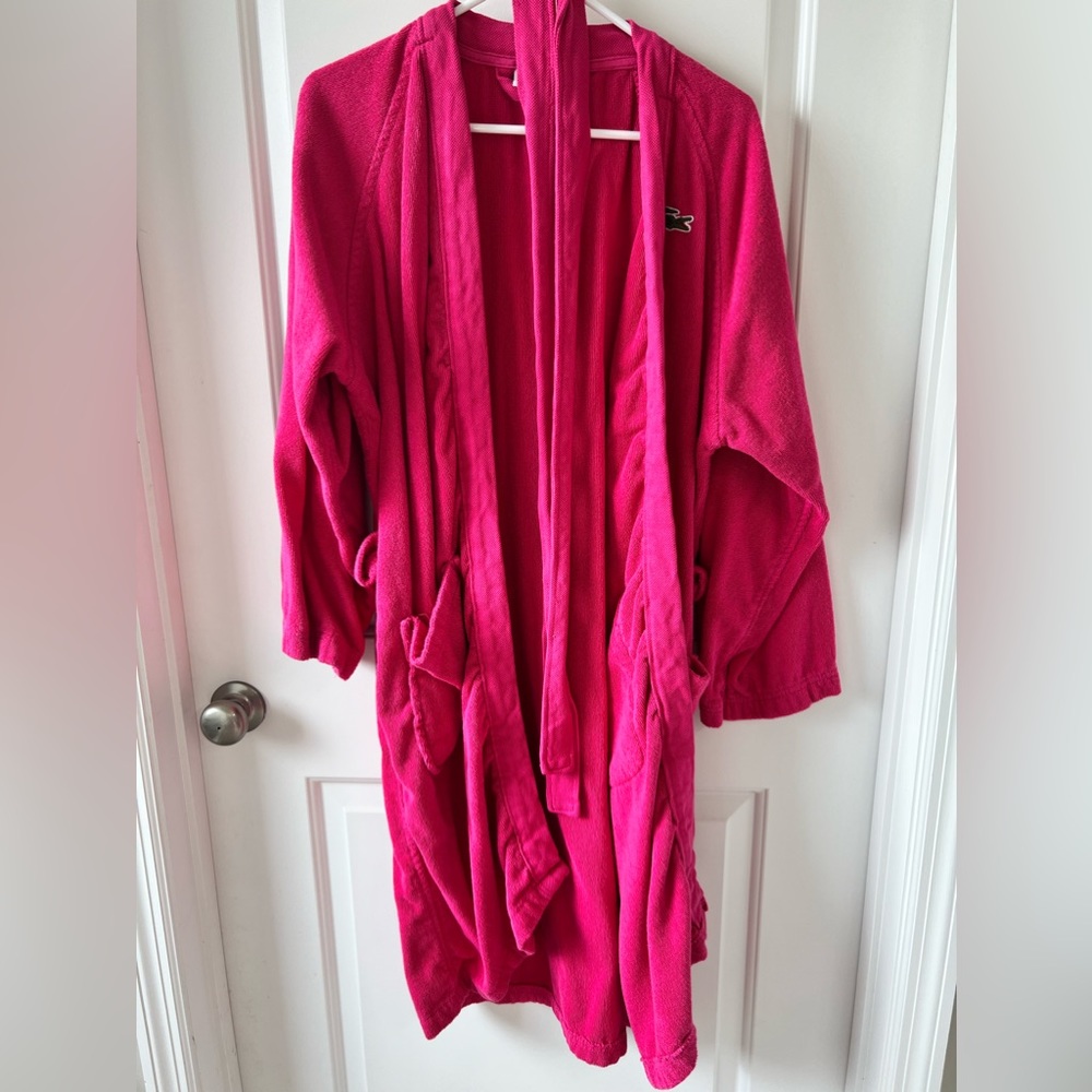 Lacoste bath robe